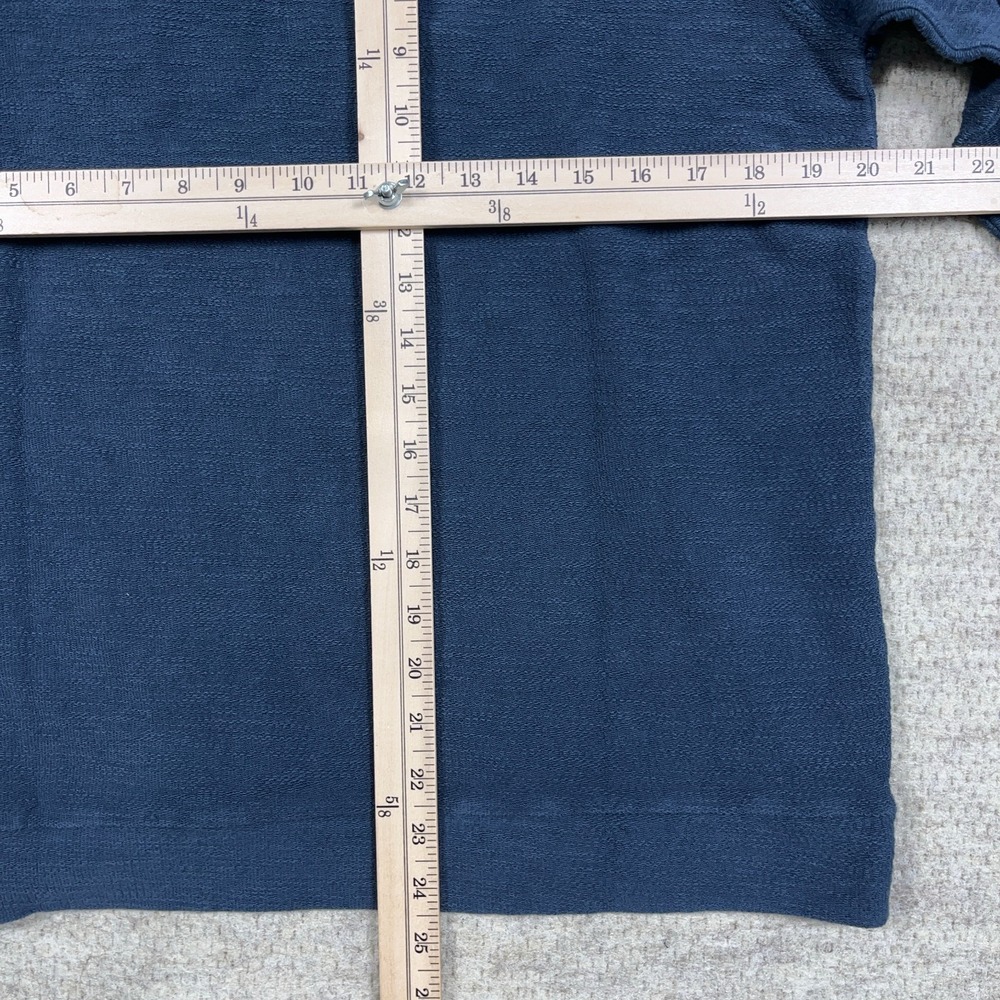 Marine Layer Sweater Men Small Blue Shawl Neck Pullover‎ Cotton Adult - Picture 8 of 10